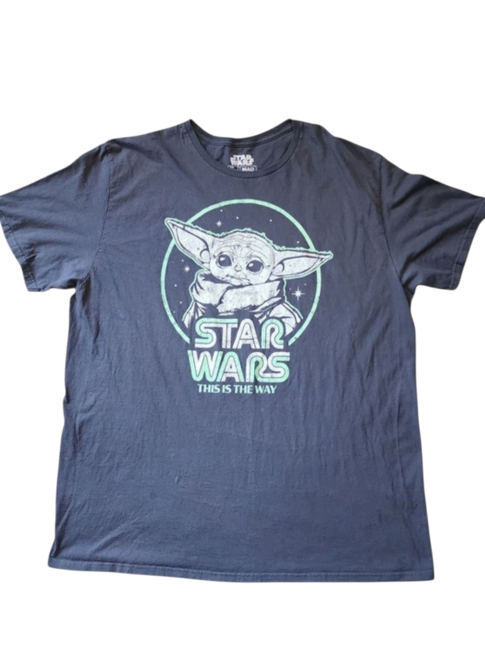 ​Star Wars 2XL Mandalorian Grogu Baby Yoda Tee Shirt XXL